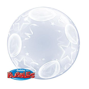 Deco Bubble Balloons & Stars 24"