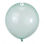 Crystal Balloon Jade Green G150-023 | 25 Balloons per package of 19'' each | Gemar Balloons USA