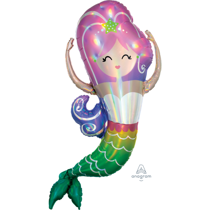 Iridescent Mermaid 41"