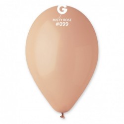 Solid Balloon Misty Rose G110-099 | 50 balloons per package of 12'' each