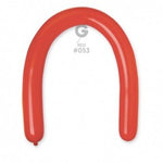 Metallic D6M (350)-053 Red 3" 50 Pcs