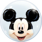 DOUBLE BUBBLE BALLOON MICKEY MOUSE 24"