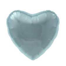 5 Heart Shaped Foil Balloon 9" Package(Choose your color)