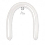 D6M (350)-029 Metallic White 3" 50Pcs